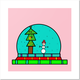 Snowball​ and​ ​snowman Posters and Art